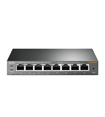 TP-Link 8-portars SG108PE ohanterad PoE smart switch