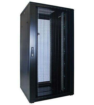 32U serverskåp med perforerad dörr 800x800x1600mm (BxDxH)