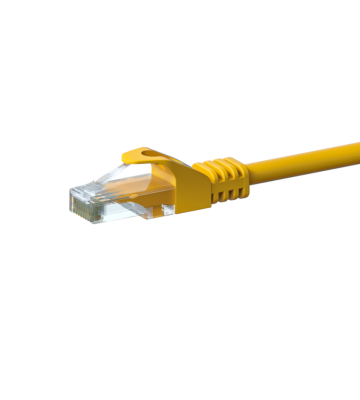 CAT6 UTP patchkabel 2m gul - CCA