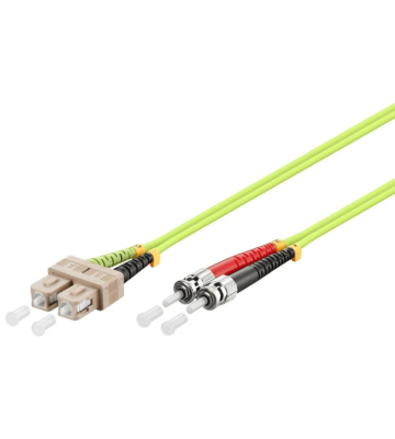 Fiberoptisk kabel SC-ST OM5 (laseroptimerad) 10m