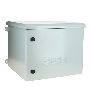 9U utomhus väggskåp IP55 - 600x600x500mm (BxDxH)