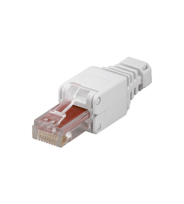 DANICOM UTP CAT5e Verktygslös RJ45-kontakt - för flexibel och styv kärna