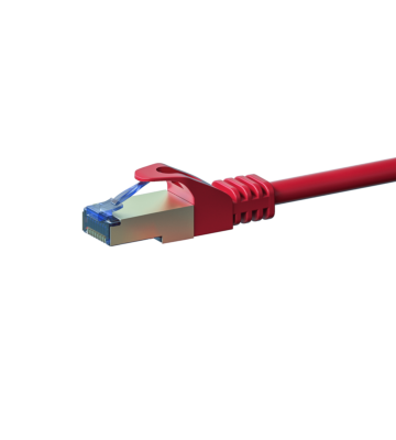 CAT6a S/FTP (PIMF) patchkabel 1m röd