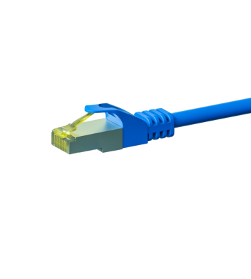 Cat7 S/FTP (PIMF) patchkabel 0,50 m blå