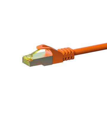 Cat7 S/FTP (PIMF) patchkabel 3m orange