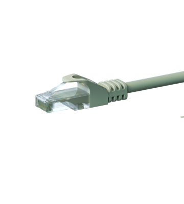 CAT6 UTP patchkabel 0,50m grå - CCA