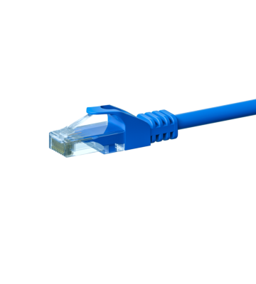 CAT6 UTP patchkabel 0,50m blå - CCA