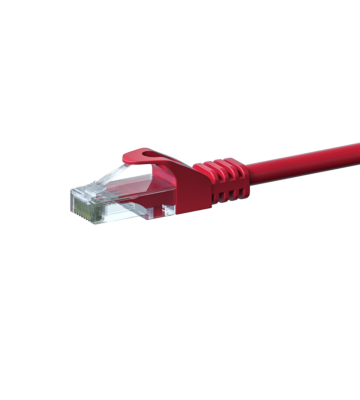 CAT6 UTP patchkabel 3m röd - CCA