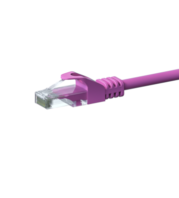 CAT6 UTP patchkabel 3m rosa - CCA