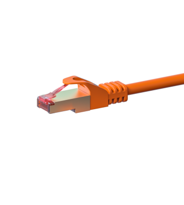 CAT6 S/FTP (PIMF) patchkabel 1m orange