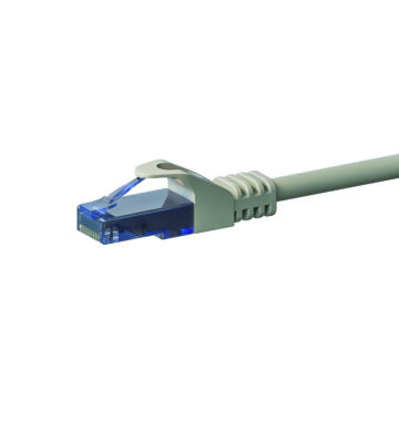 UTP CAT6a patchkabel 20m grå - 100% koppar