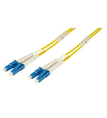 OS2 duplex fiberoptisk kabel LC-LC 0,50m