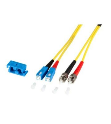 OS2 duplex fiberoptisk kabel SC-ST 0,50m