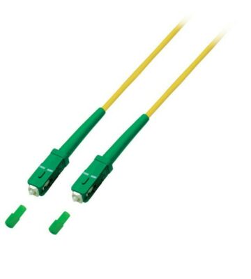 OS2 simplex fiberoptisk kabel SC/APC-SC/APC 0,50m