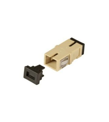 Multimode keystone-koppling SC-SC simplex beige