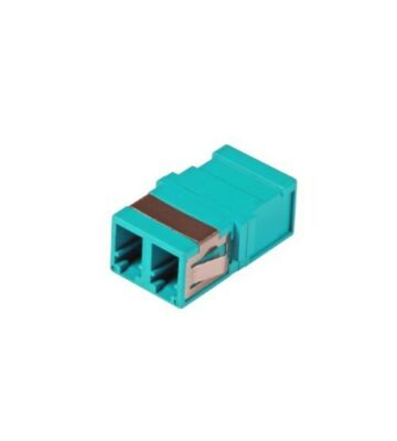 Multimode keystone-koppling LC-LC duplex turkos