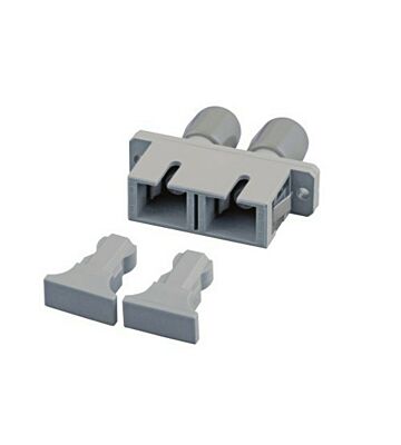 Multimode koppling SC-ST duplex beige