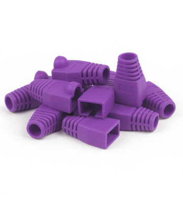 DANICOM RJ45 Kabelgenomföring Lila - 10 st