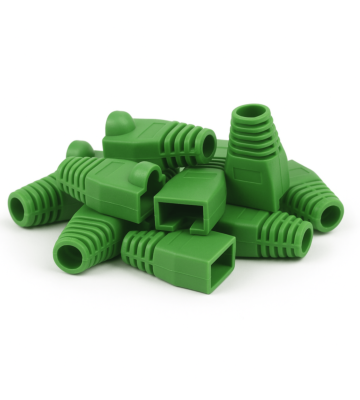 DANICOM RJ45 Kabelgenomföring Grön - 10 st