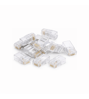 DANICOM UTP CAT6 RJ45 Kontakt - för stel kärna - 10 st