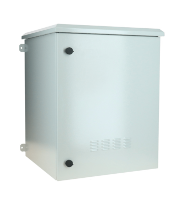 15U utomhus väggskåp IP55 - 600x600x770mm (BxDxH)