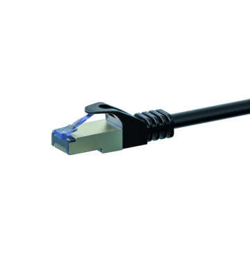 CAT6a S/FTP (PIMF) patchkabel 2m svart