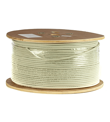 DANICOM CAT6A SFTP 500m kabel på rulle, styv - LSZH (B2ca)