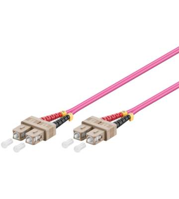 Fiberoptisk kabel SC-SC OM4 20m