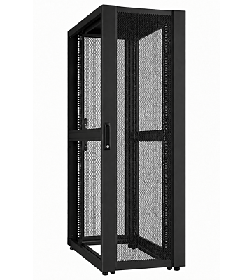 42U Datacenter serverskåp med perforerad dörr 600x1000x2000mm (BxDxH)