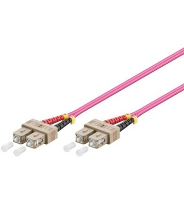 Fiberoptisk kabel SC-SC OM4 0,50m