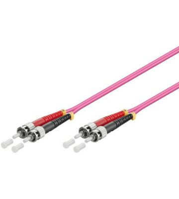 Fiberoptisk kabel ST-ST OM4 2m