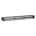 CAT6a STP patchpanel - 24 portar