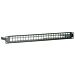 STP patchpanel för keystones - 24 portar
