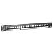 UTP patchpanel för keystones - 24 portar