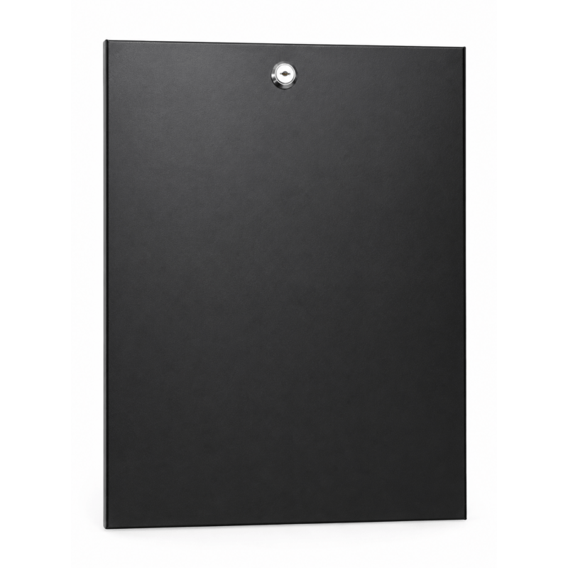 4U sidopanel för 10" serverrack - 450mm djup med lås