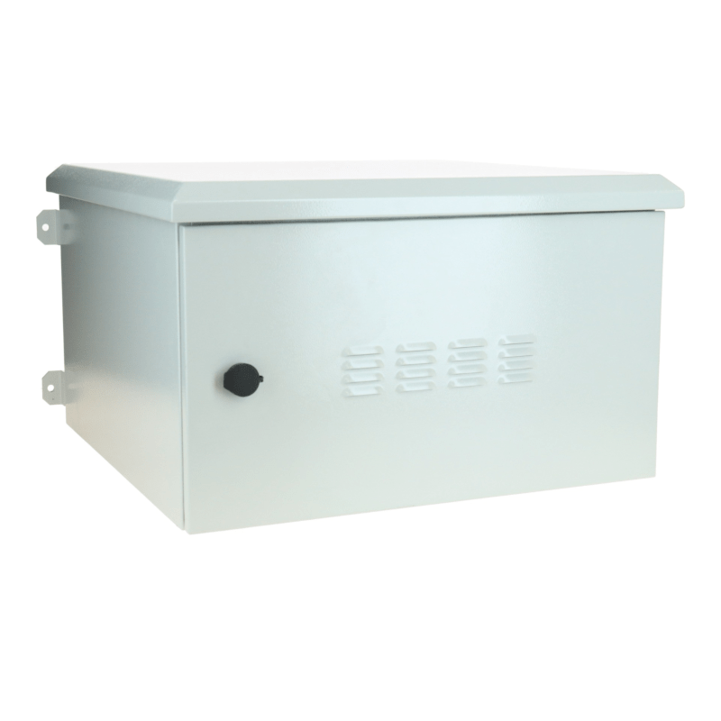 6U utomhus väggskåp IP55 - 600x600x368mm (BxDxH)
