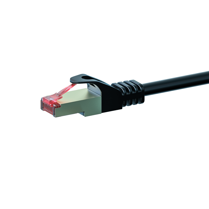 CAT6 S/FTP (PIMF) patchkabel 2m svart