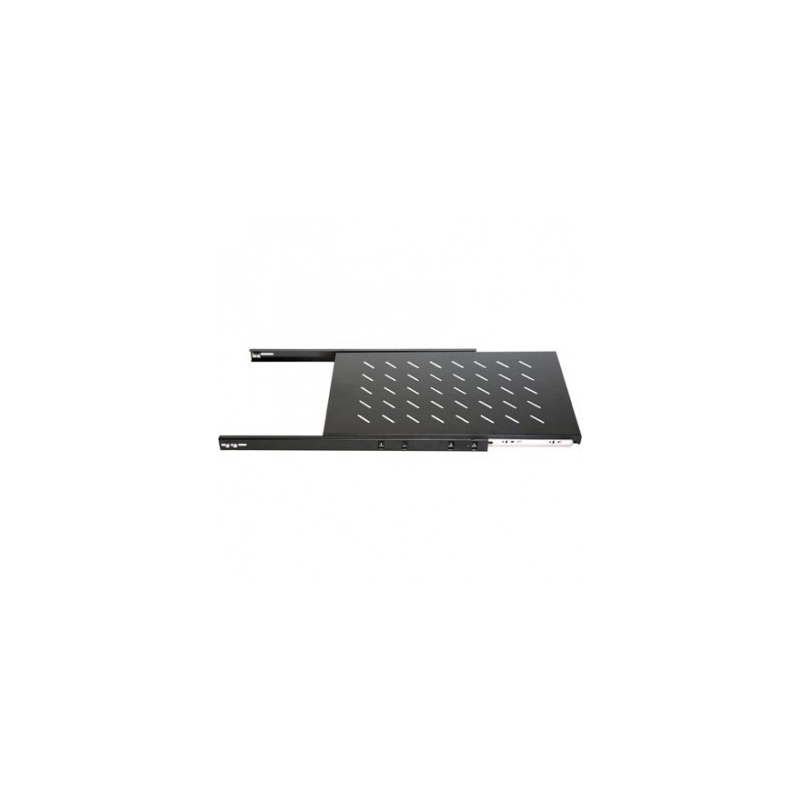 Utdragbar hylla för 1200 mm djupa serverskåp - 1U
