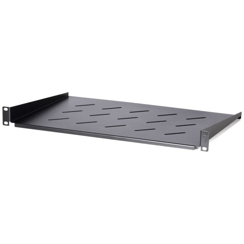 1U Hylla för 450 mm djupa väggskåp - 300 mm djup (max. 8 kg)