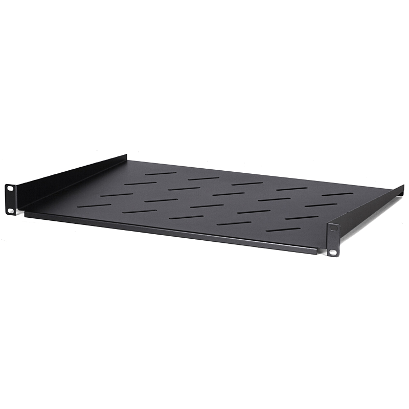 1U Hylla för 450 mm djupa väggskåp - 350 mm djup (max. 8 kg)