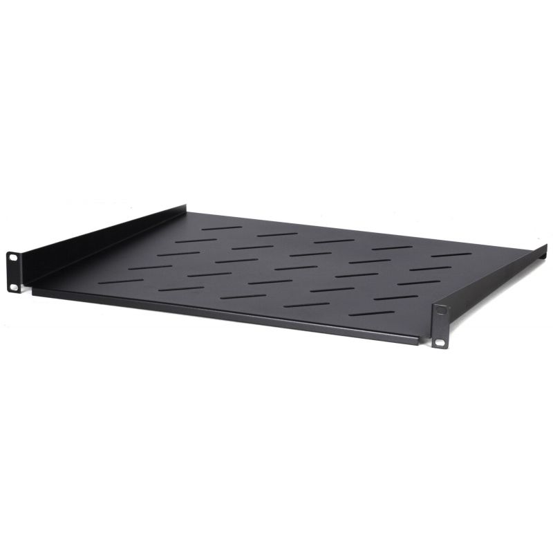 1U Hylla för 600 mm djupa väggskåp - 400 mm djup (max. 6 kg)