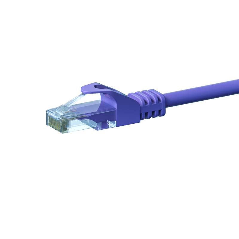 CAT6 UTP patchkabel 5m lila - CCA