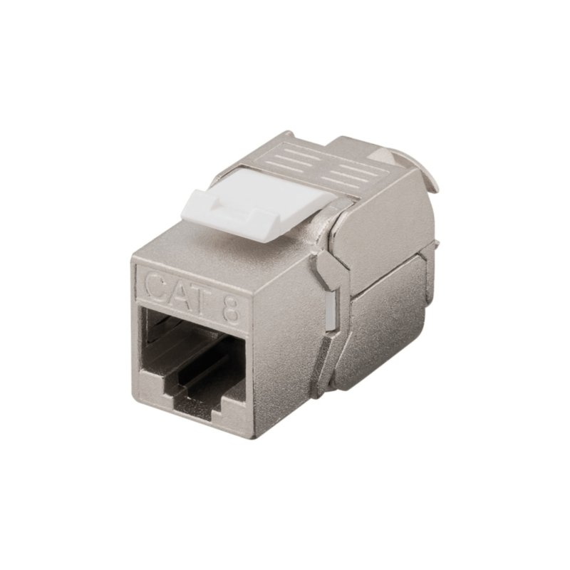 CAT8 STP Keystone Connector - Verktygslös