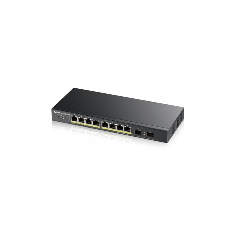 Zyxel 8-portars GS1900 smart hanterad PoE+-switch