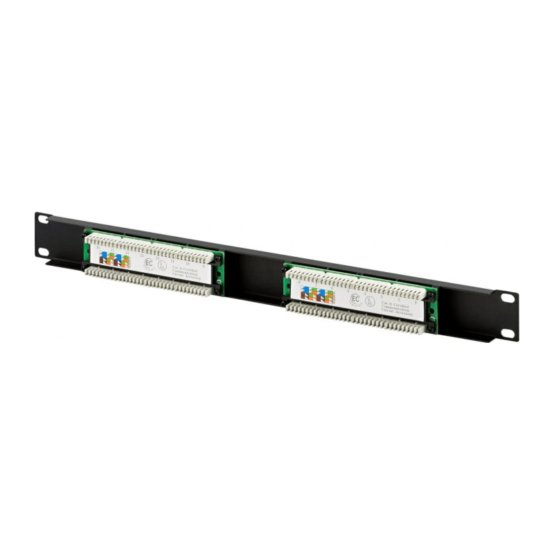 CAT5e UTP patchpanel - 16 portar