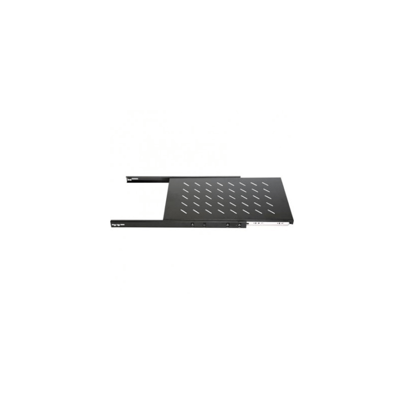 Utdragbar hylla för 1200 mm djupa serverskåp - 1U
