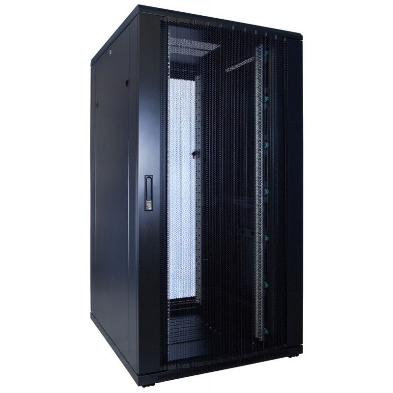 32U serverskåp med perforerad dörr 800x1000x1600mm (BxDxH)