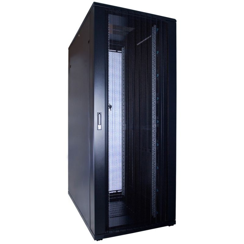 42U serverskåp med perforerad dörr 800x1200x2000mm (BxDxH)