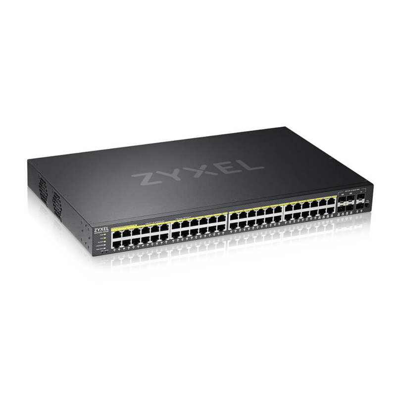 Zyxel 50-portars GS2220 hanterad PoE+-switch