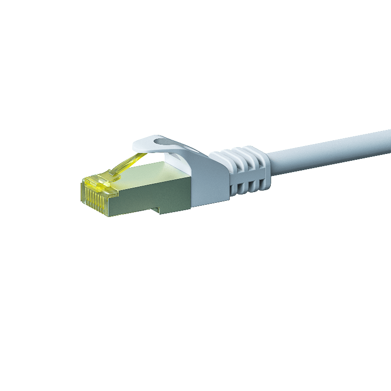 Cat7 S/FTP (PIMF) patchkabel 10m vit